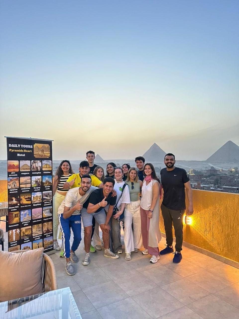 Pyramids Heart Hotel Kafret el-Gabal エクステリア 写真