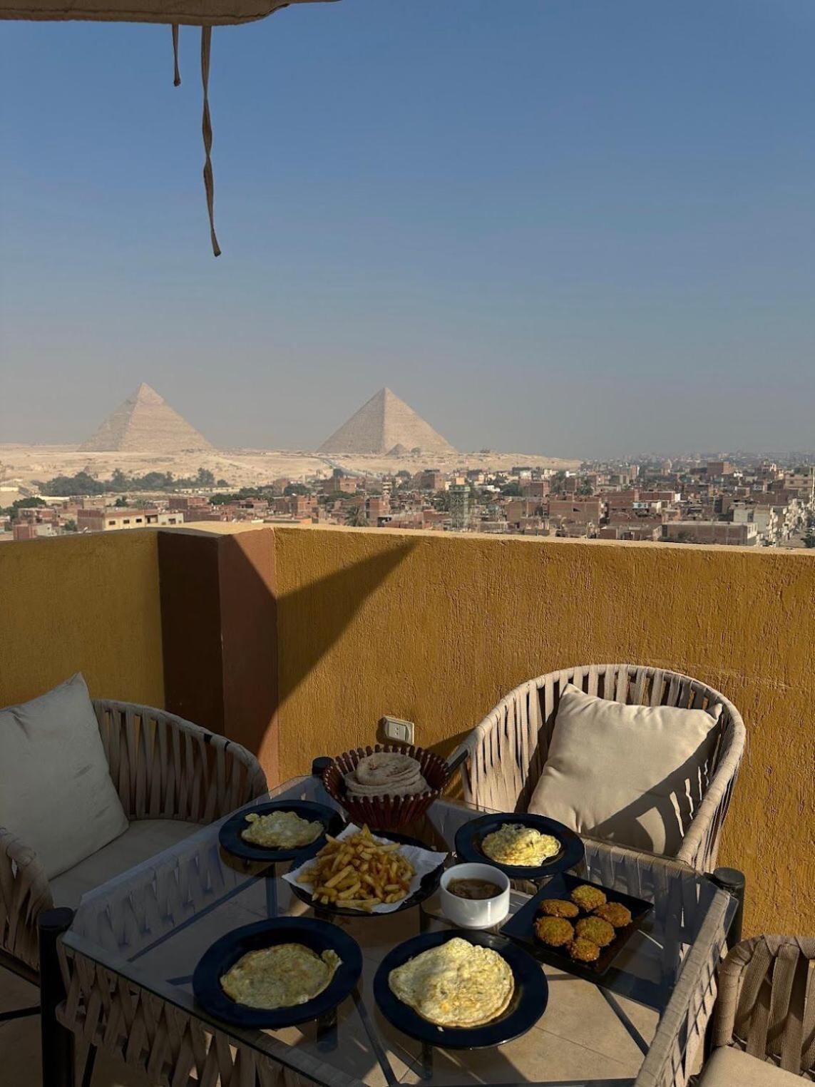 Pyramids Heart Hotel Kafret el-Gabal エクステリア 写真