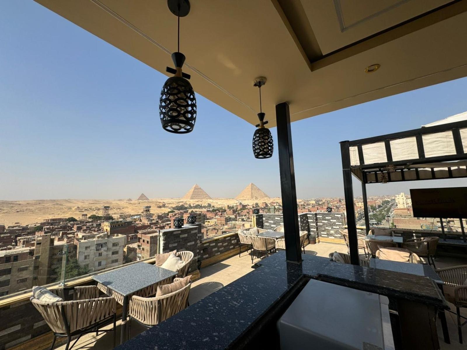 Pyramids Heart Hotel Kafret el-Gabal エクステリア 写真