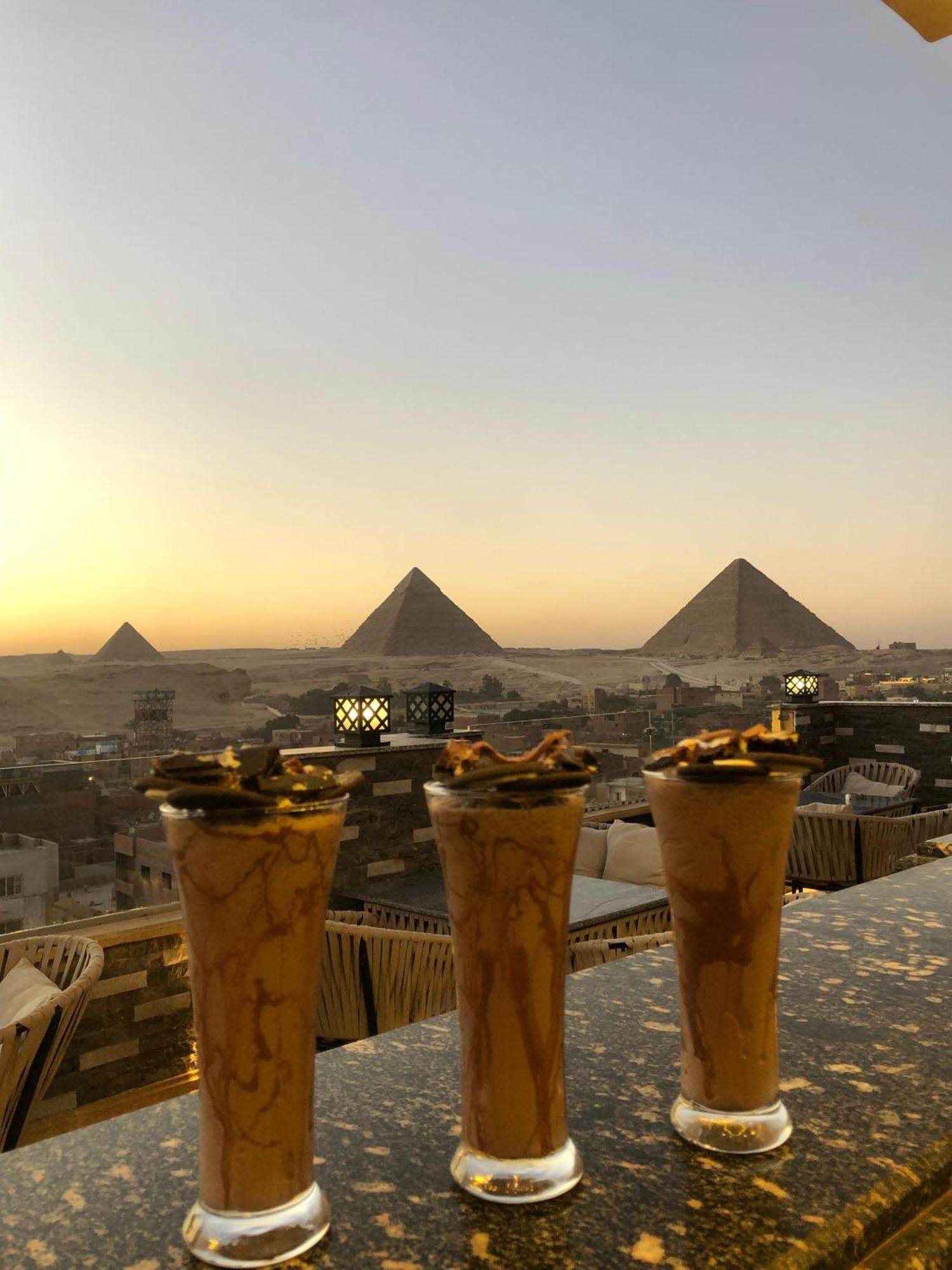 Pyramids Heart Hotel Kafret el-Gabal エクステリア 写真